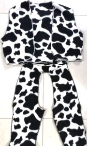 Kids Costumes to Hire - COWPRINT waistcoat & chaps  - CHILD